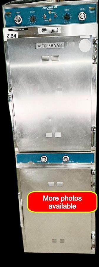 Used ALTO-SHAAM ELECTRIC FULL-SIZE COOK N HOLD OVEN MODEL 1000-TH-I HD HOLD ONLY 2184