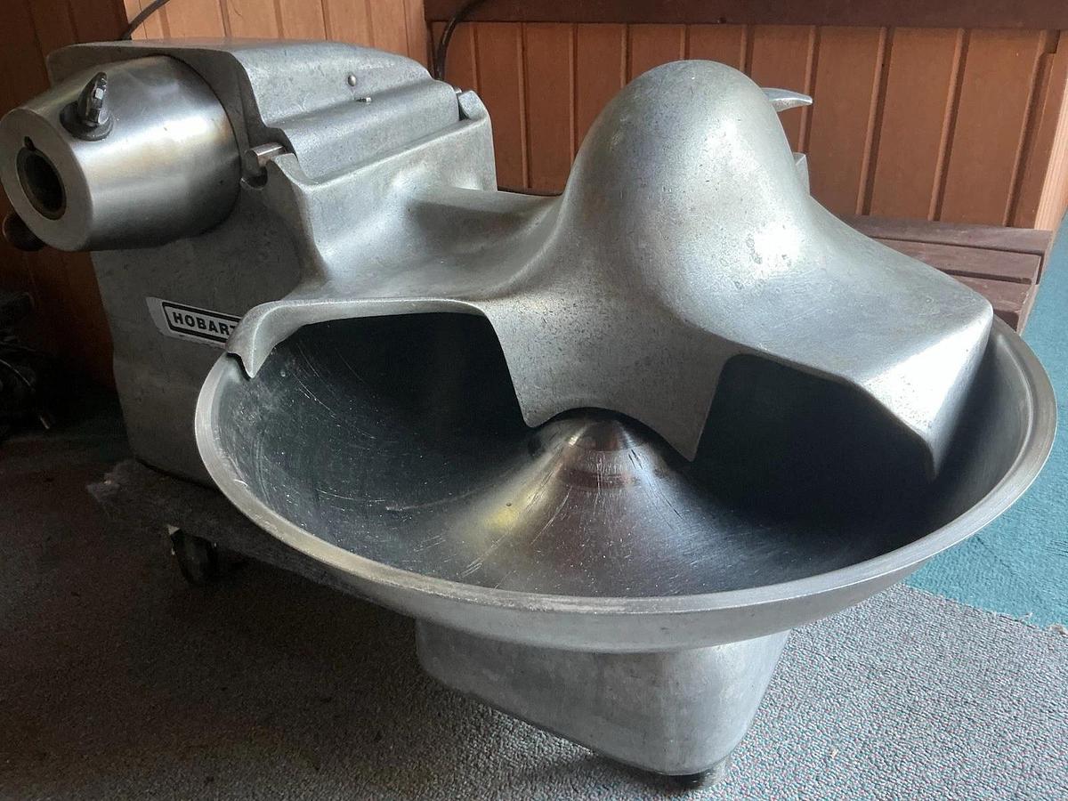 Used Hobart 18 inch Buffalo Chopper Model 84181D Commercial Meat Food Cutter Machine