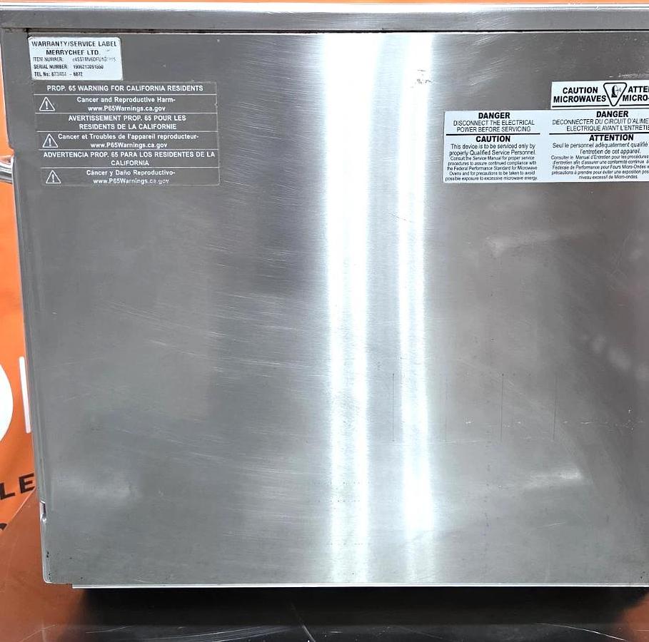 Used 2019 MERRYCHEF Eikon E4s High Speed Ventless Convection Microwave Oven