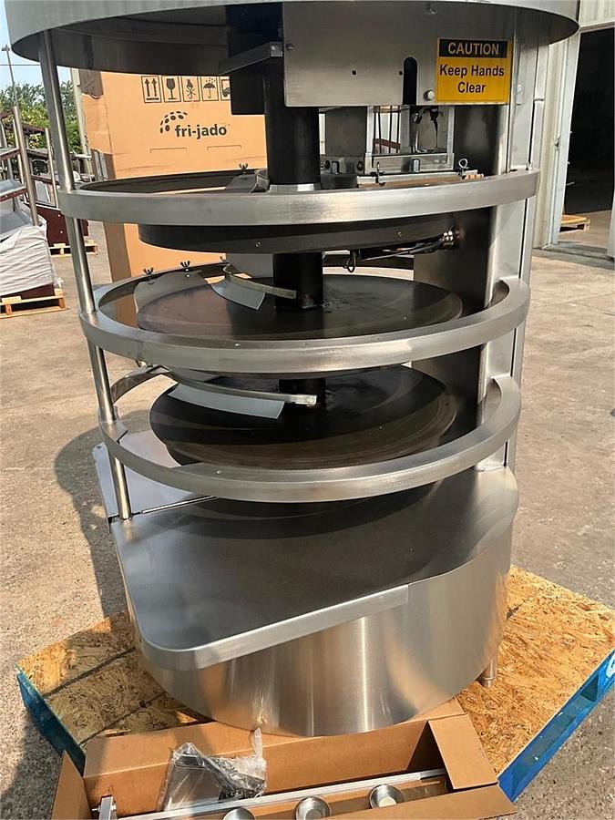 Used 2026 X-PRESS gas flour tortilla oven press combo - almost brand new