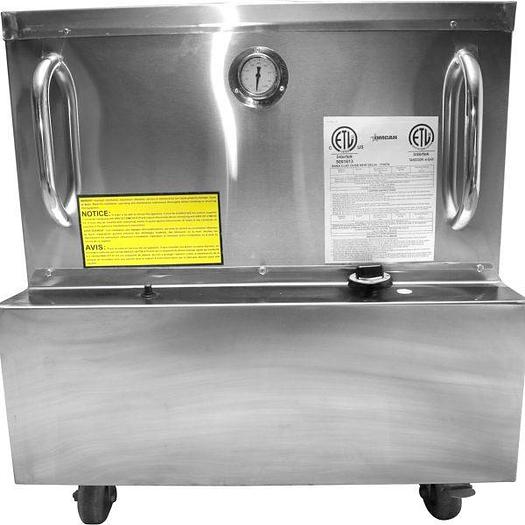 28″ x 30″ Stainless Steel Tandoor Clay Oven – Natural Gas