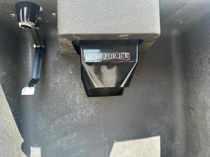 Refurbished Lot 145 MANITOWOC 300 AIR COOLED ICE HEAD W/ HOTEL ICE BIN DISPENSER.