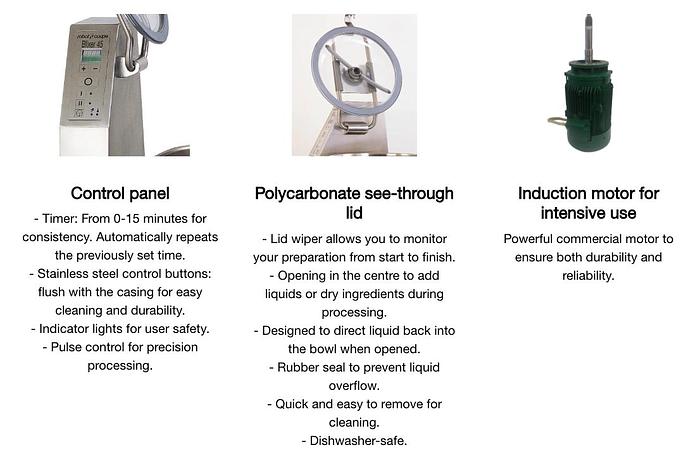 Robot Coupe - Blixer 30 Food Processor 28 L Capacity SS Bowl - BLIXER30