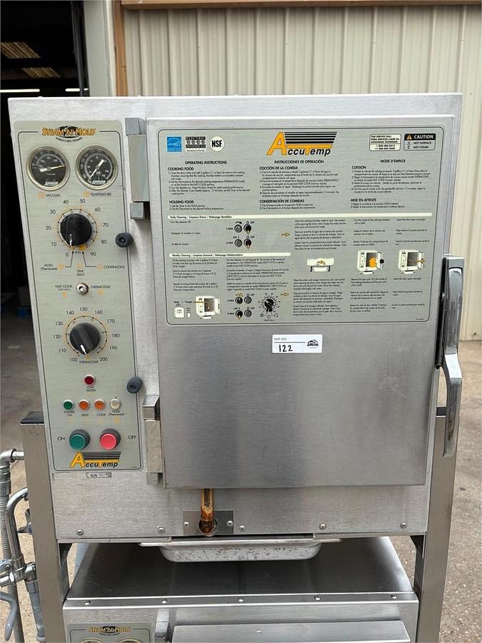 Used AccuTemp Doublestack (6) Pan Convection Steamer