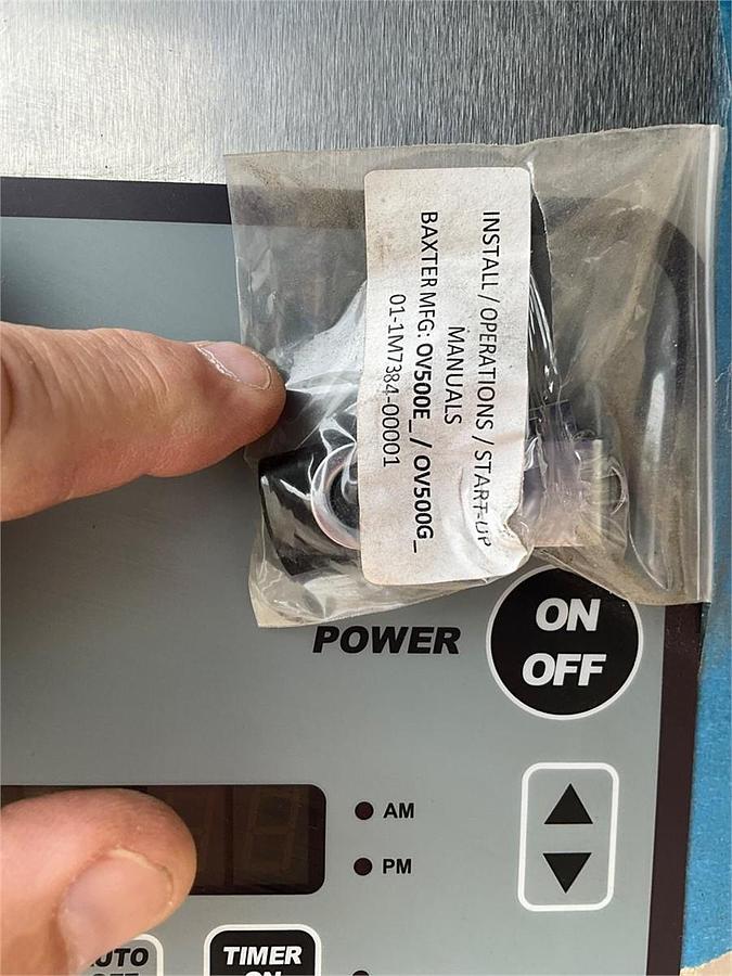 Used 2022 Baxter gas double rack oven - NEVER USED - 