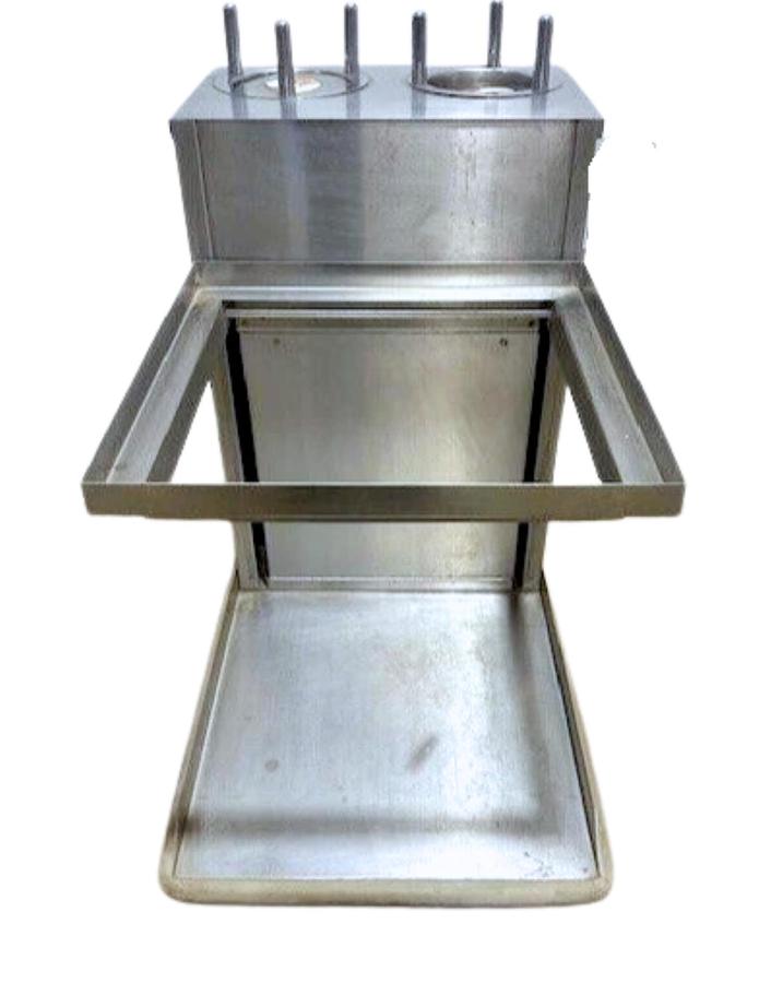 Used AMF Model: CSC-2020-SS-36 Lowerator Self-Leveleing System with Plate holder & Dish Tray