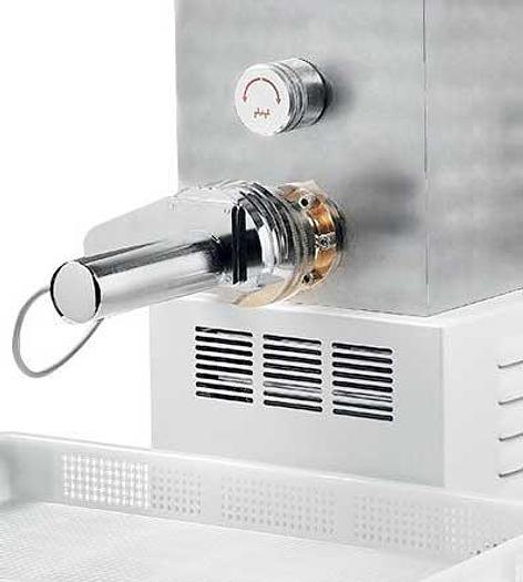 Trento 11 lb (5 kg) Countertop Pasta Machine with Cooling and Cutter, 1 HP, 110 V + TROLLEY