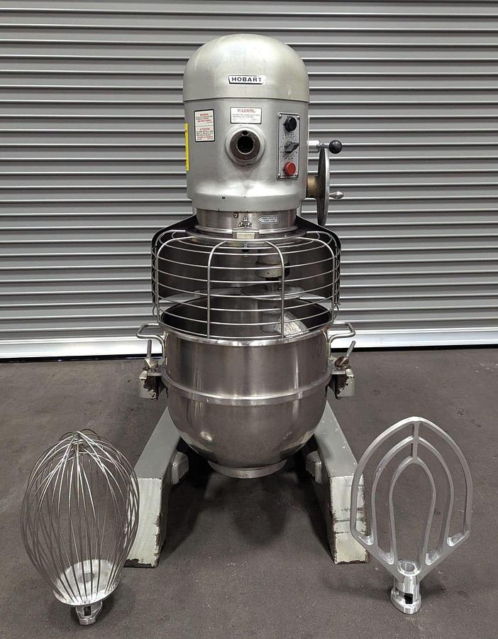 Used  Hobart H600T 60qt Planetary Mixer w/Hook