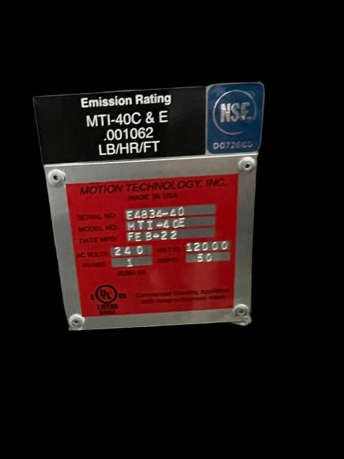 Used Autofry MTI-40-E