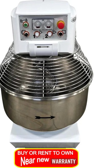 Used Omcan MOMA-80 Heavy-duty Spiral Dough Mixer - 143 Qt