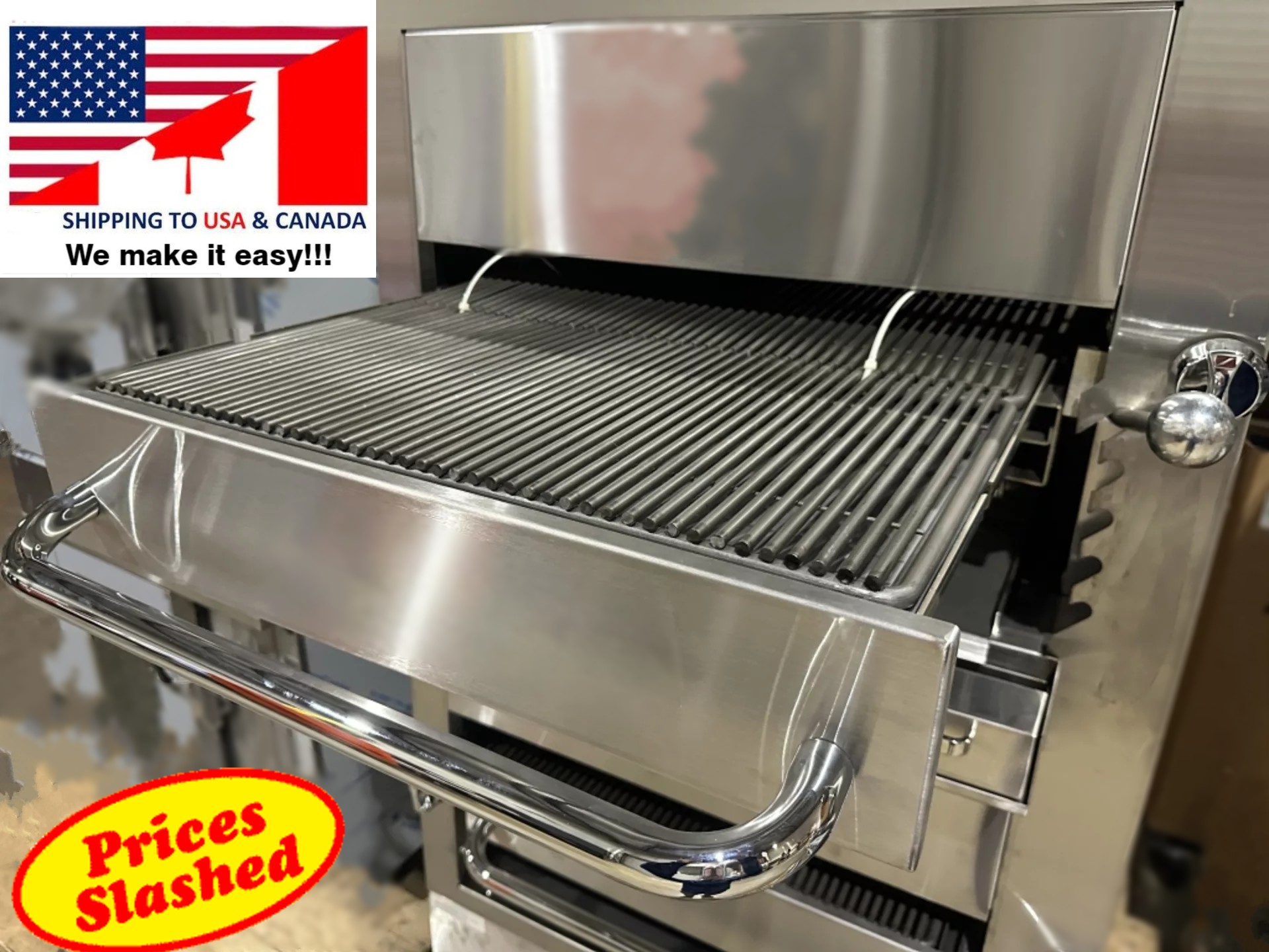 Used SOUTHBEND 34" UPRIGHT INFRARED BROILER (NEW) - PRICE HAS BEEN SLASHED