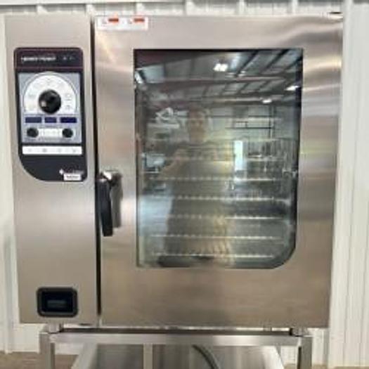 Used Henny Penny Electric Combi Oven 10 Pan FGE115 with Stand
