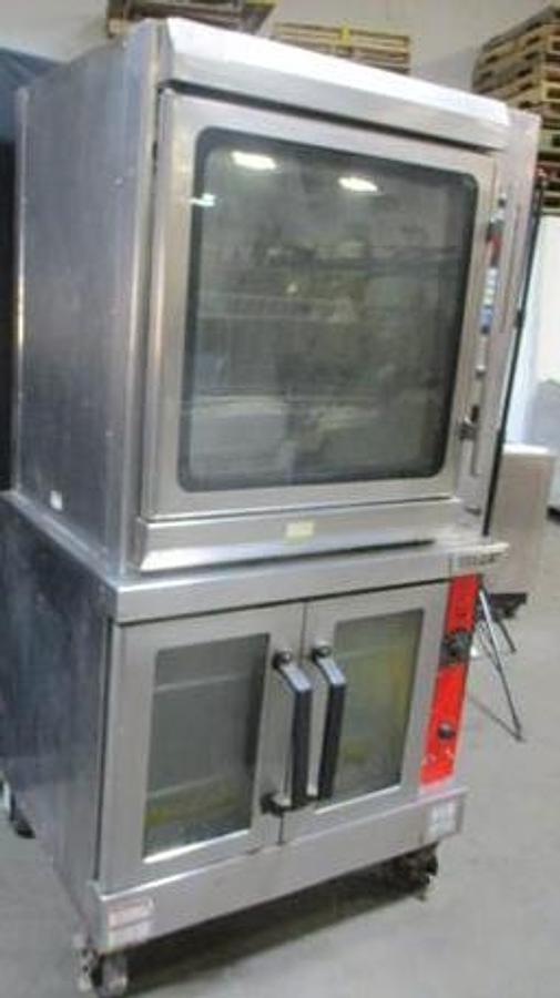 Used Hobart/Vulcan Combo - convection oven with rotisserie oven