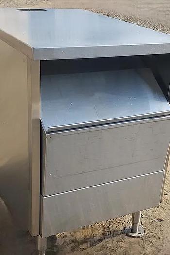 Used  Working S.S Table W/ Bin