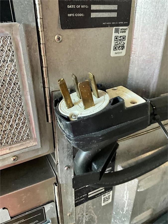 Used Turbochef triple stack oven with stand -HHC2020
