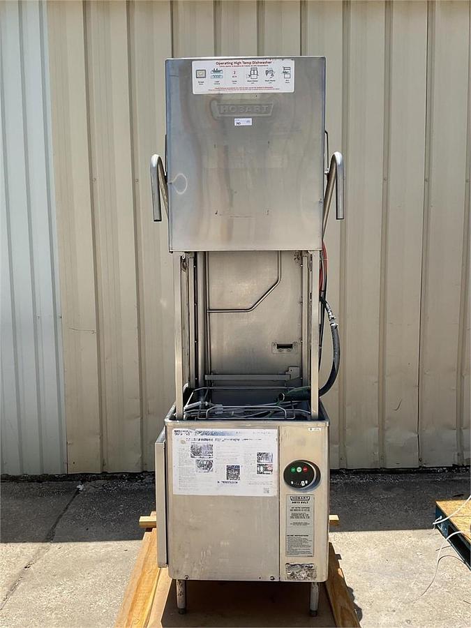 Used Ventless Hobart High Temp Door Type Dishwasher - Hobart AM 15 SVLT
