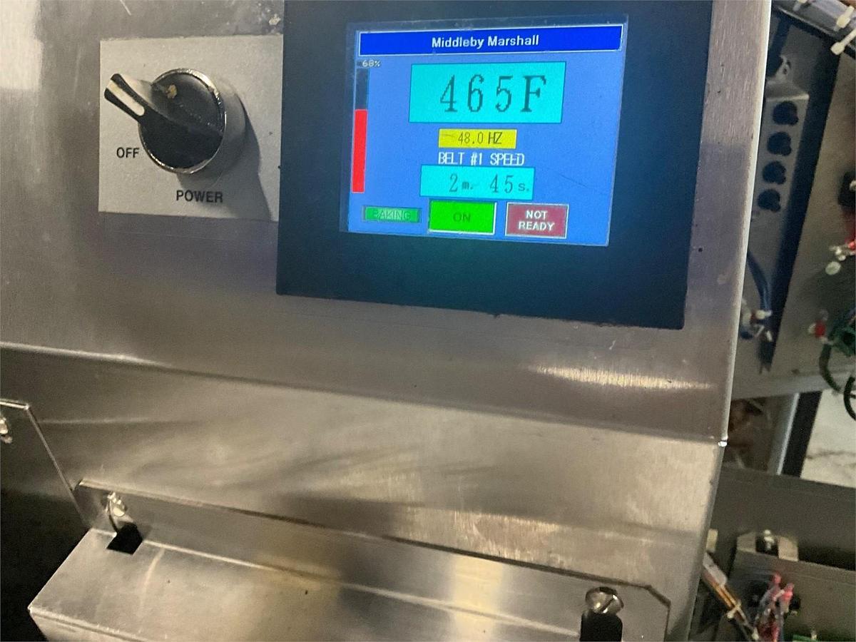 Used 2023 Middleby Marshall gas conveyor double oven - PS638G