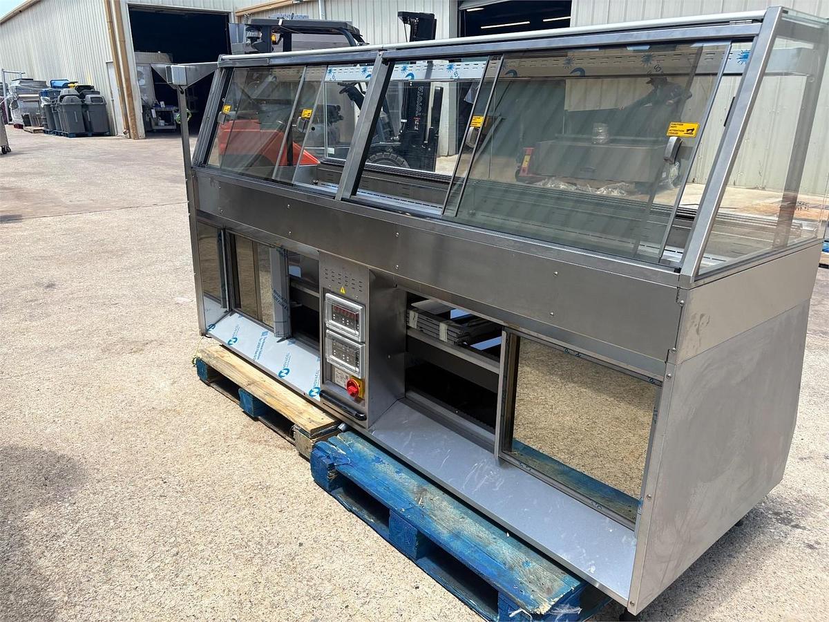 Used 2025 96” Frijado hot food merchandiser warmer - 3 available - NEVERY USED