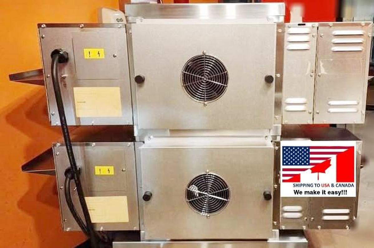 Used Middleby Marshall PS520E Double Stack Conveyor Pizza Oven - NEAR NEW