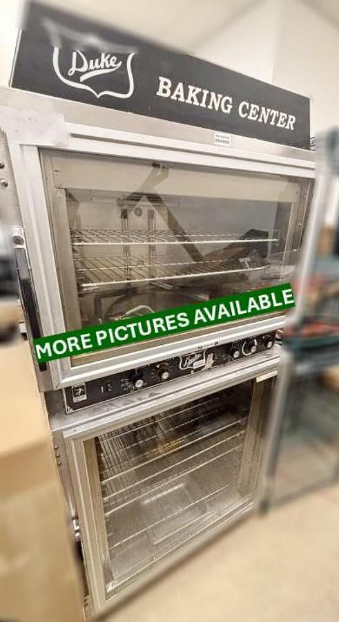 Used DUKE 'BAKING CENTER' - PROOFER / OVEN - LIKE NEW CONDITION