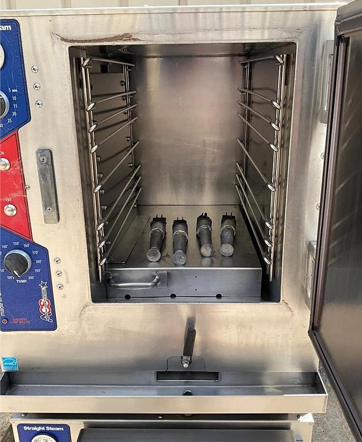 Used ACS double electric steamer