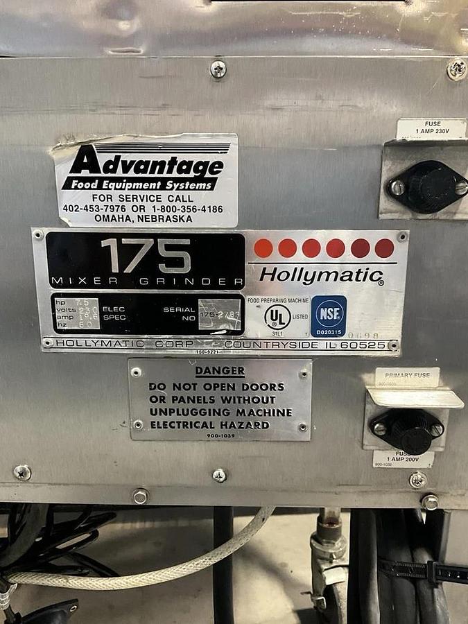 Used Hollymatic 175mini Mixer/Grinder