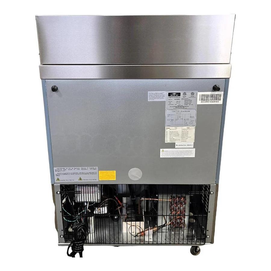 Used Arctic Air AST28RZ Refrigerated Prep Table - WARRANTY