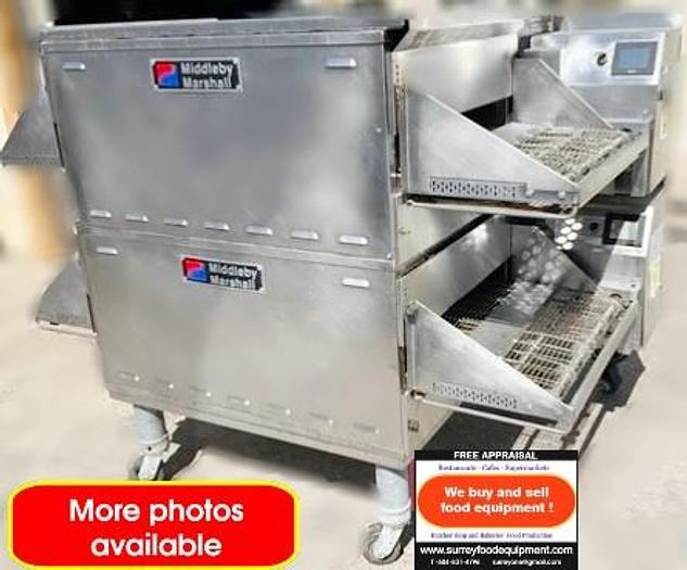 Refurbished Middleby Marshall PS638G Natural Gas Double Stack Conve...