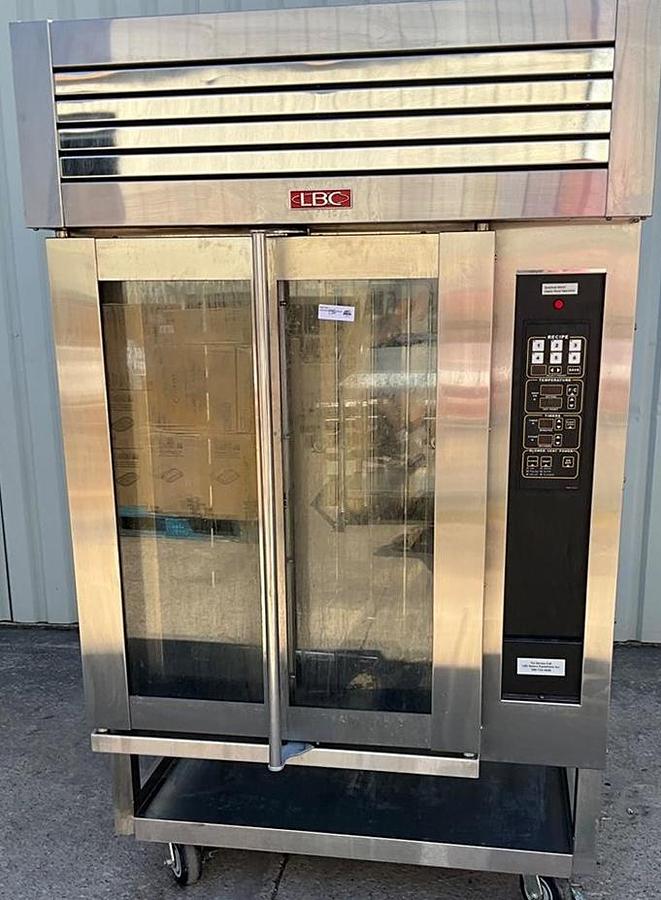 Used LBC electric mini rack oven steam injected