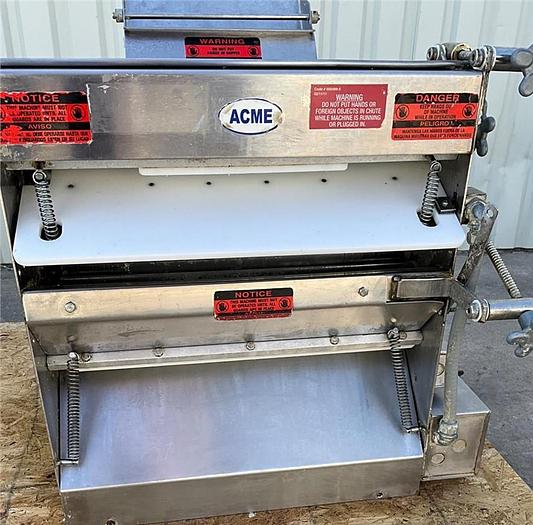 Refurbished Acme dough roller sheeter - 3 available 