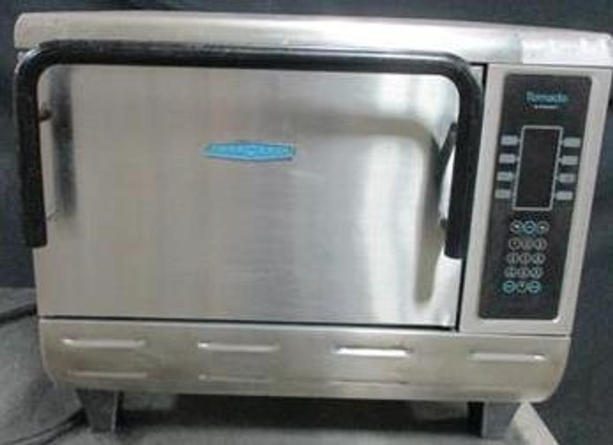 Used Tornado Stainless Steel Commercial Countertop Electric Rapid Cook Ventless Oven with One Touch Controls
