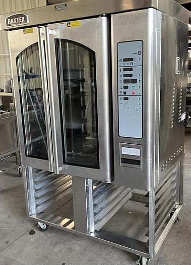 Refurbished Baxter Hobart OV310G Gas mini rack oven steam injected stand bakery bread