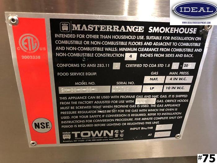 Used BBQ TOWN OVEN - GAS