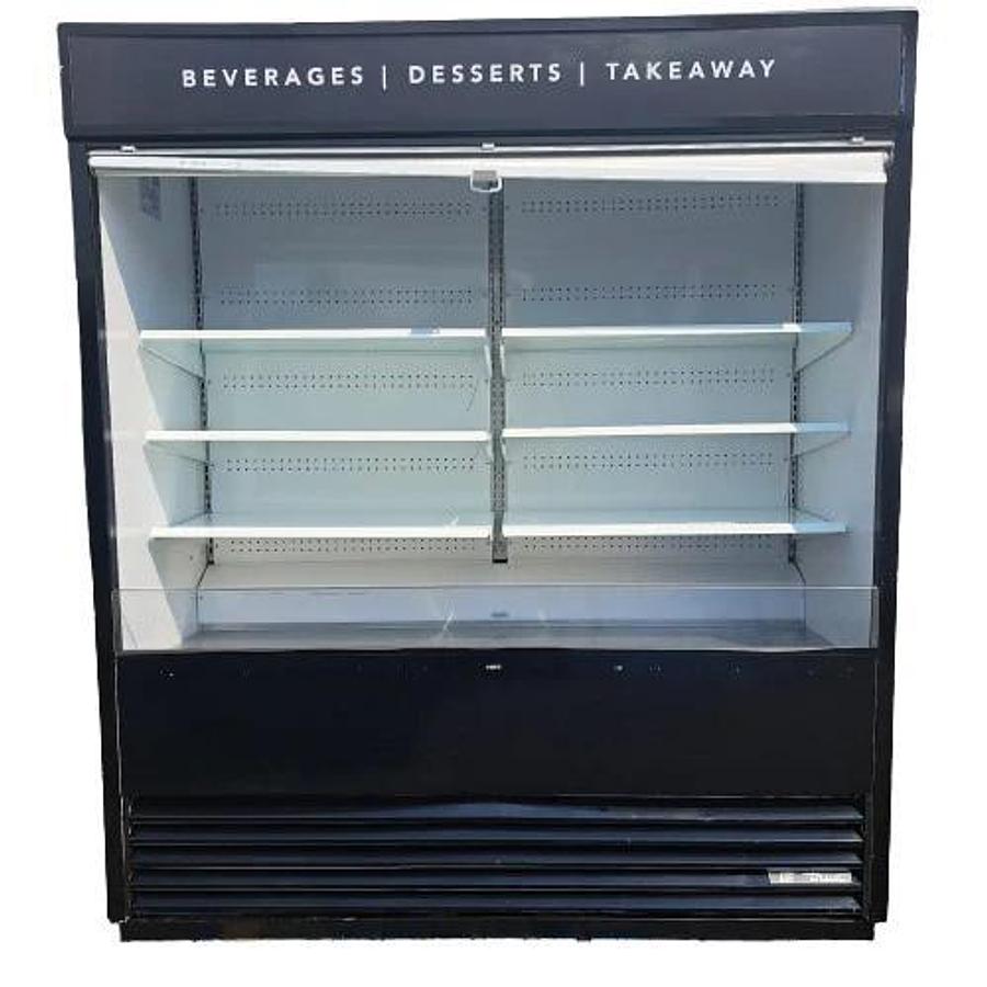 Refurbished True TAC-72-LD Open-Air Curtain Merchandiser