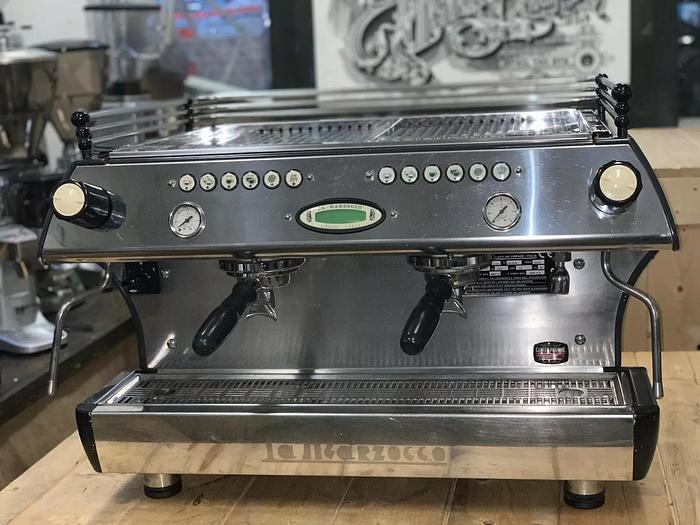Refurbished A MARZOCCO FB80 2 GROUP BLACK GREY ESPRESSO COFFEE MACHINE COMMERCIAL CAFE