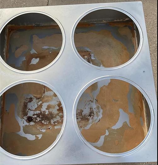 Used Belshaw Glazing Warmer on Casters - 4 hole