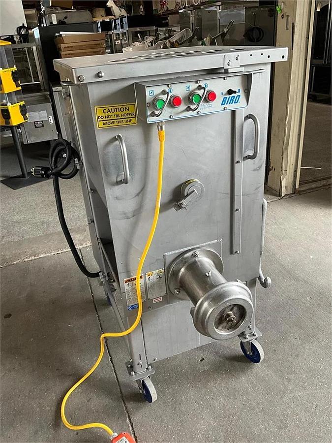 Used Biro commercial meat grinder mixer
