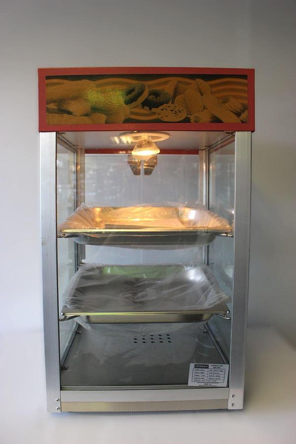 Used Brand New Uniworld Churro Case with Pans/ Counter Top Food Display
