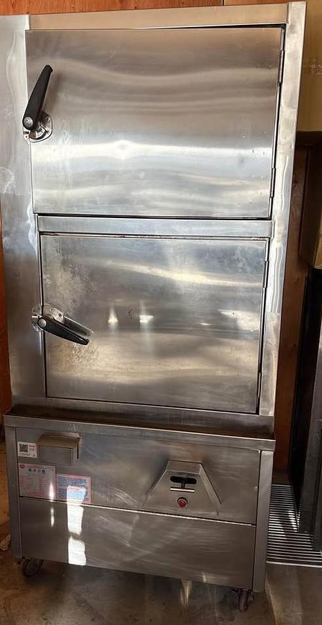 Used Gas steamer oven