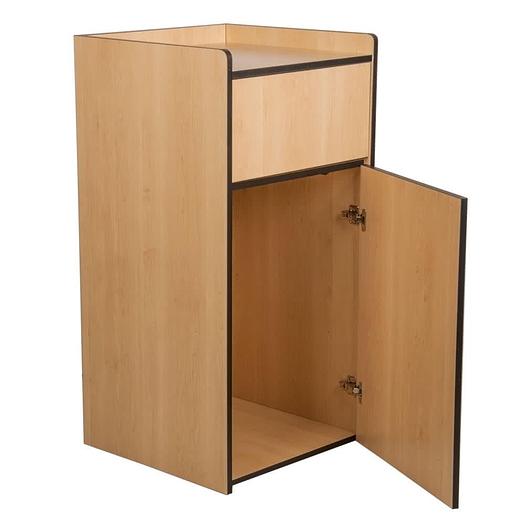 35 GALLON WASTE RECEPTACLE - TRAY TOP