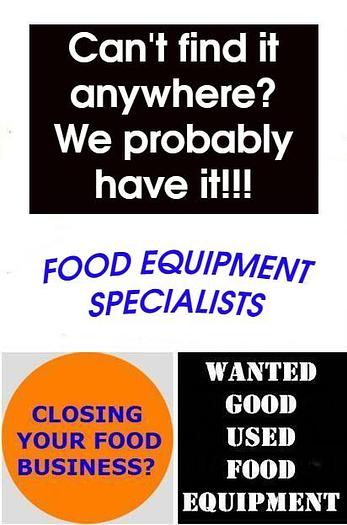 Used Hot food display - counter top