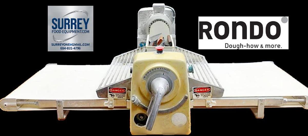 Used Rondo Doge STM 513 Dough sheeter