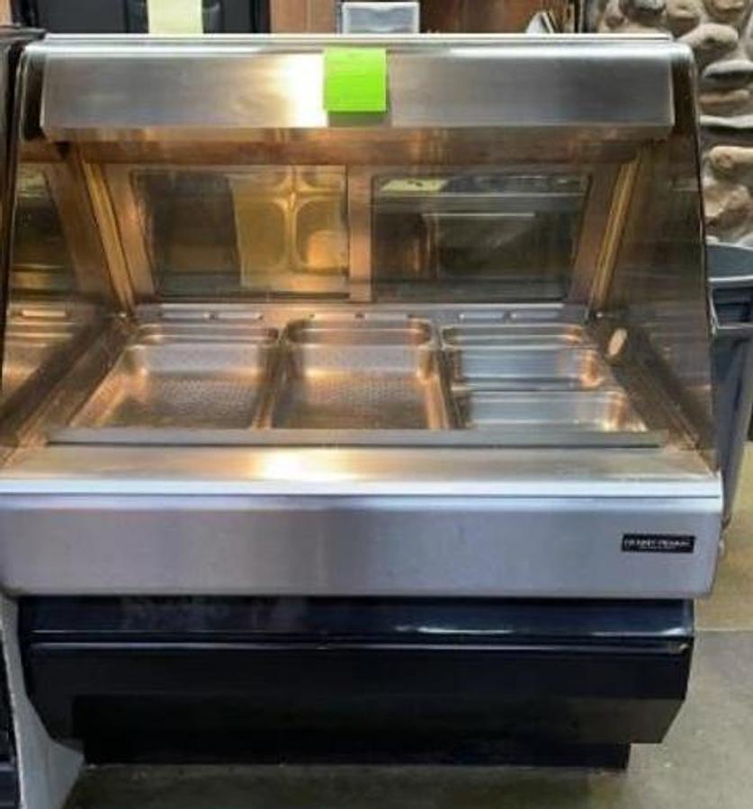 Used Henny Penny HMR-103 Slant Glass Hot Case 43"