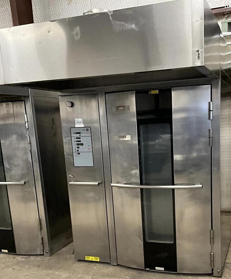 Used 2015 Baxter Hobart OV500G2 gas double rack oven steam injected bakery B