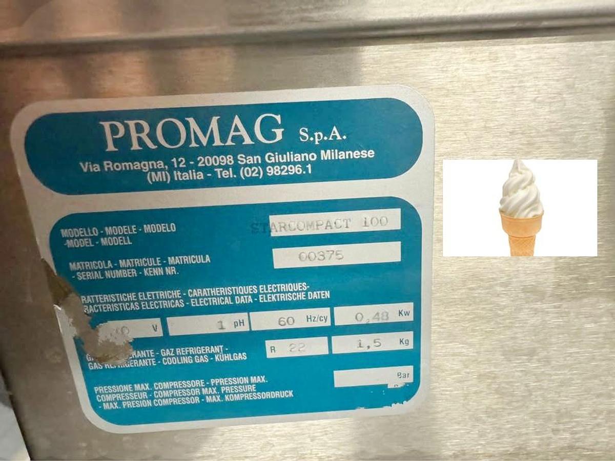 Used Promag gelato aging machine