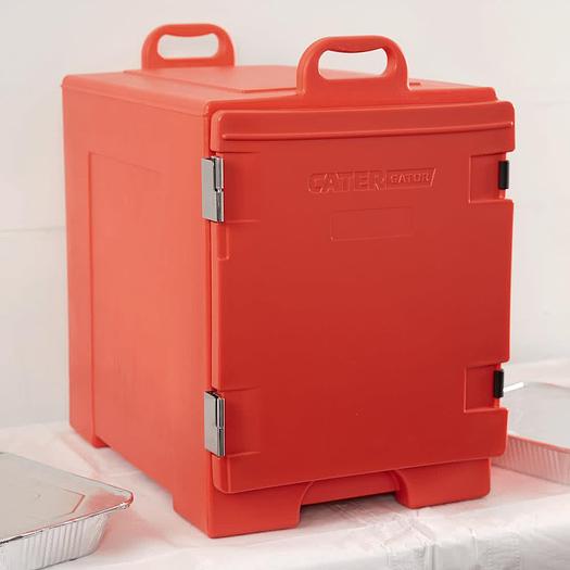 16 3/4" x 24" x 25" Front Loading Insulated Food Pan Carrier- 6 COLORS