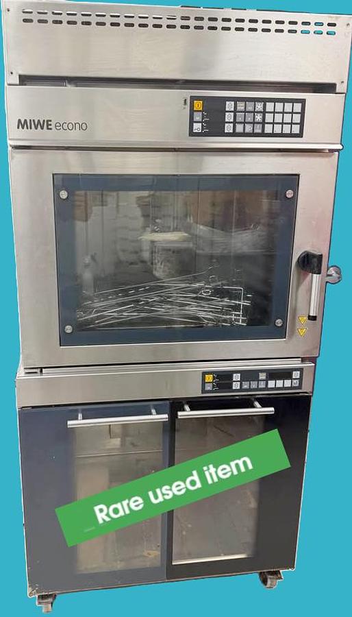 Used MIWE econo Commercial Convection Oven and Proofer - Steam Injection