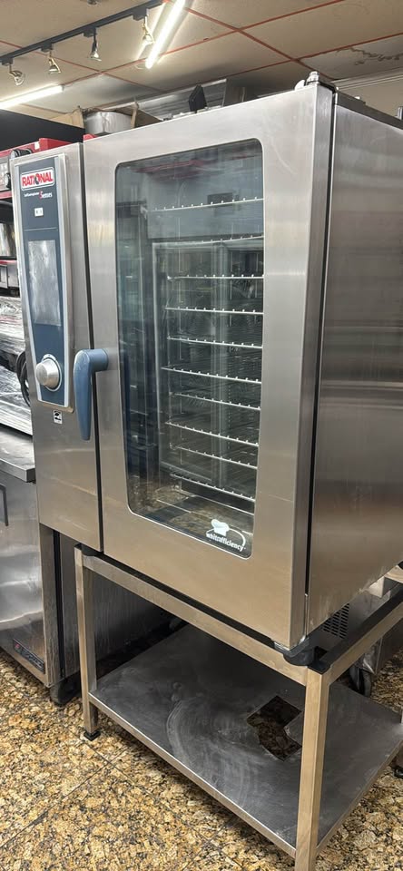 Used Rational Elctric Combi Oven  -  OPTION IS  w/ Ventless Hood Add On