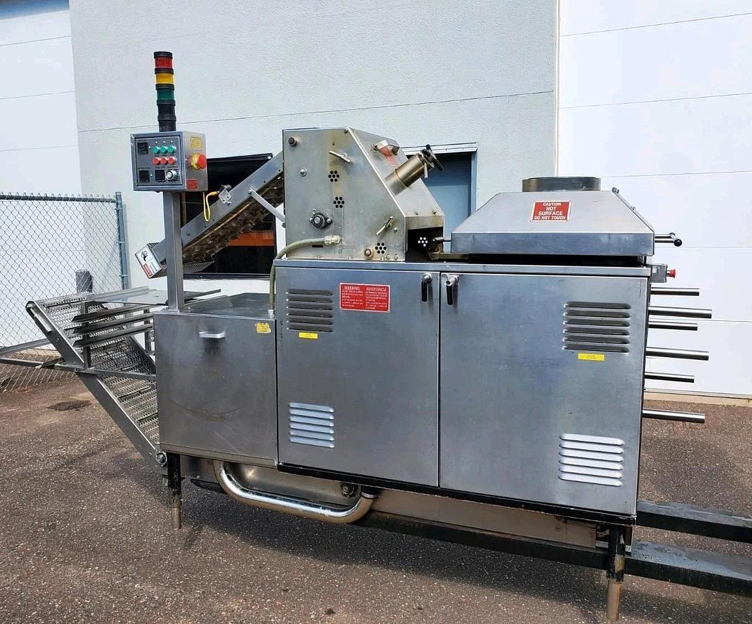 Used UPERIOR Flour Tortilla Press and Oven Combo Machine besco - gas