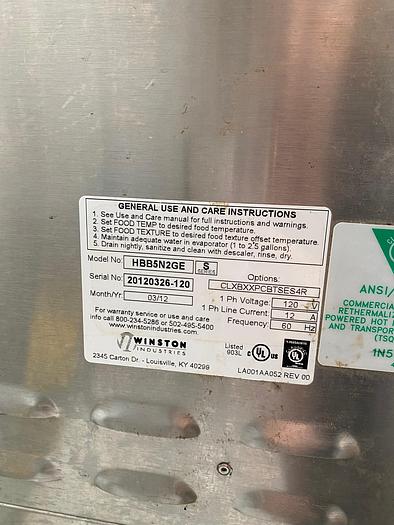 Used Winston Hold and Serve Drawer